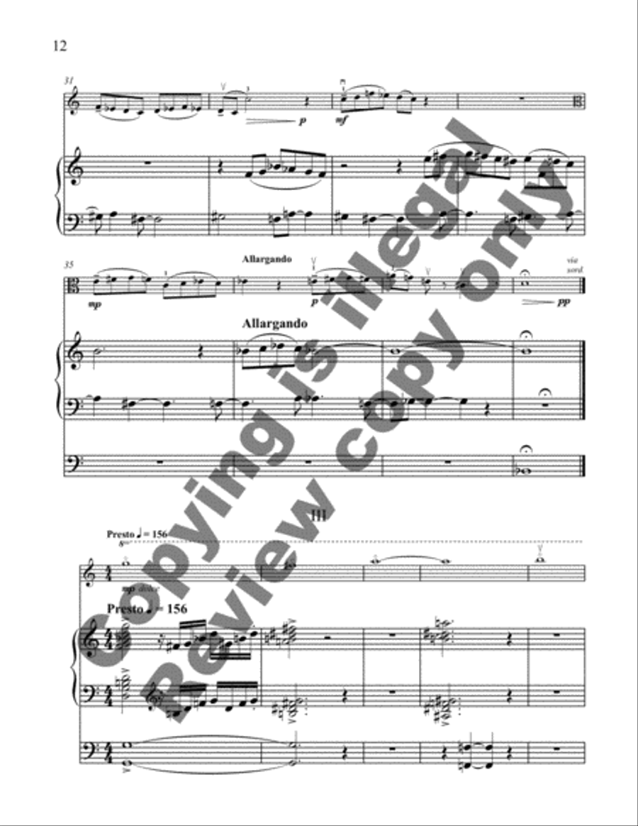 Sonata da Chiesa Viola scores gallery preview page 9