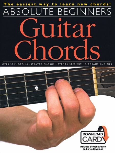 Absolute Beginners Guitar Chords Book/Download Card