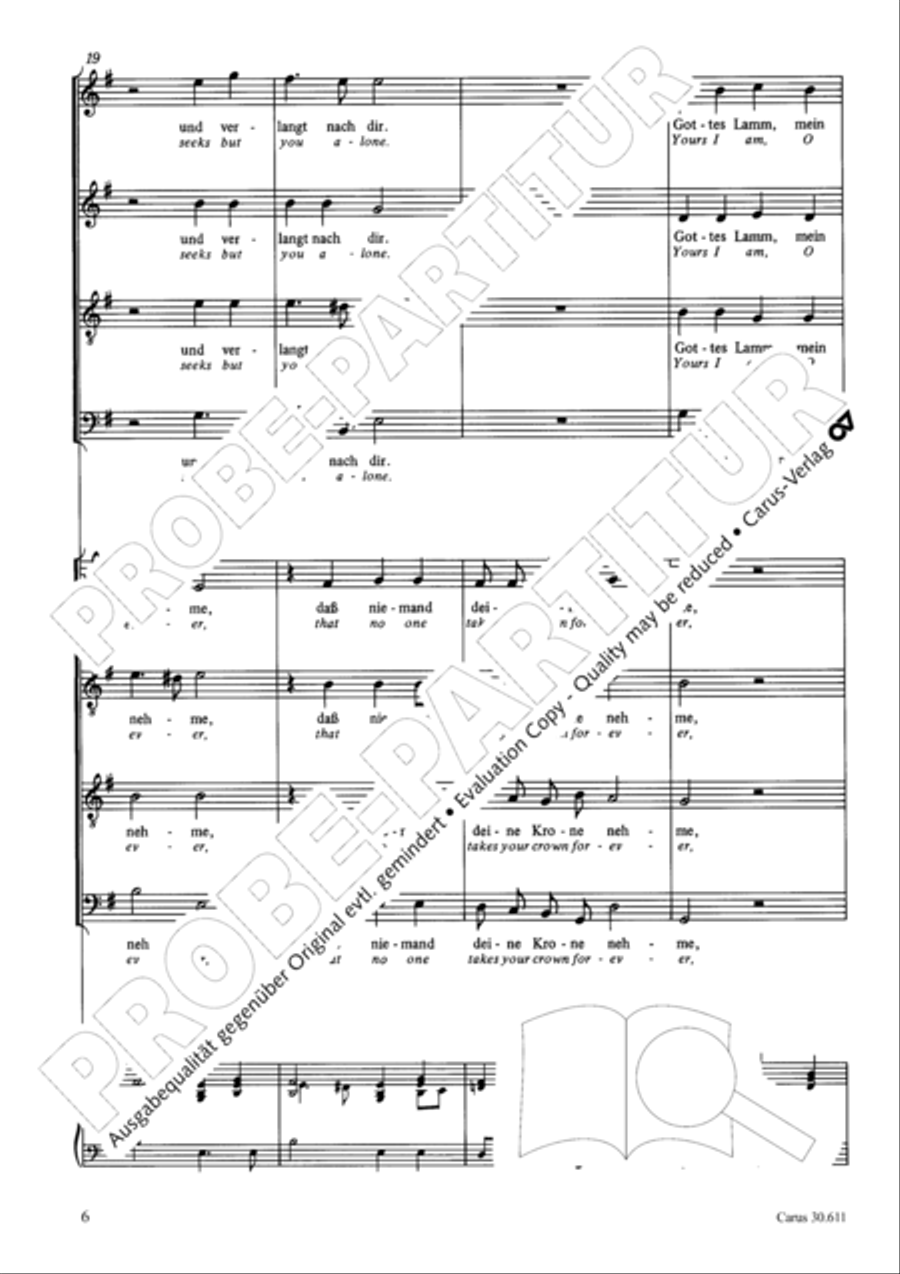 Keep what you have (Halt, was du hast) 4-Part scores gallery preview page 7