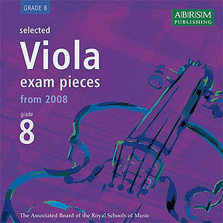 Viola Exam Pieces Recording Grade 8
