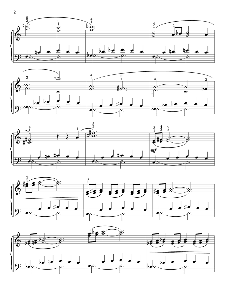 Moonlit Night Moonlit Night Piano Method scores gallery preview page 2