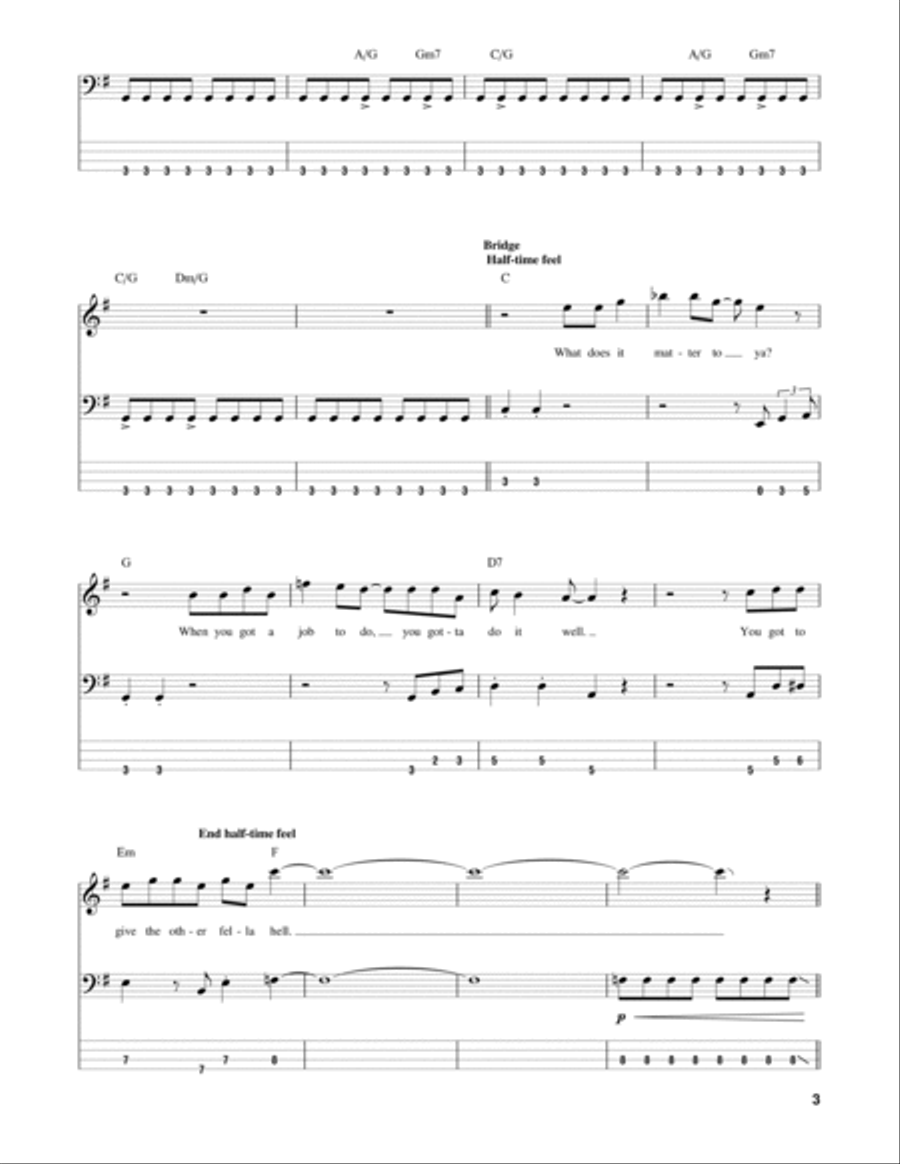 Live And Let Die Live And Let Die Guitar Tablature scores gallery preview page 3