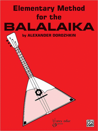 Book cover for Elementary Method for the Balalaika