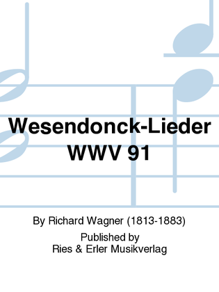 Book cover for Wesendonck-Lieder, WWV 91