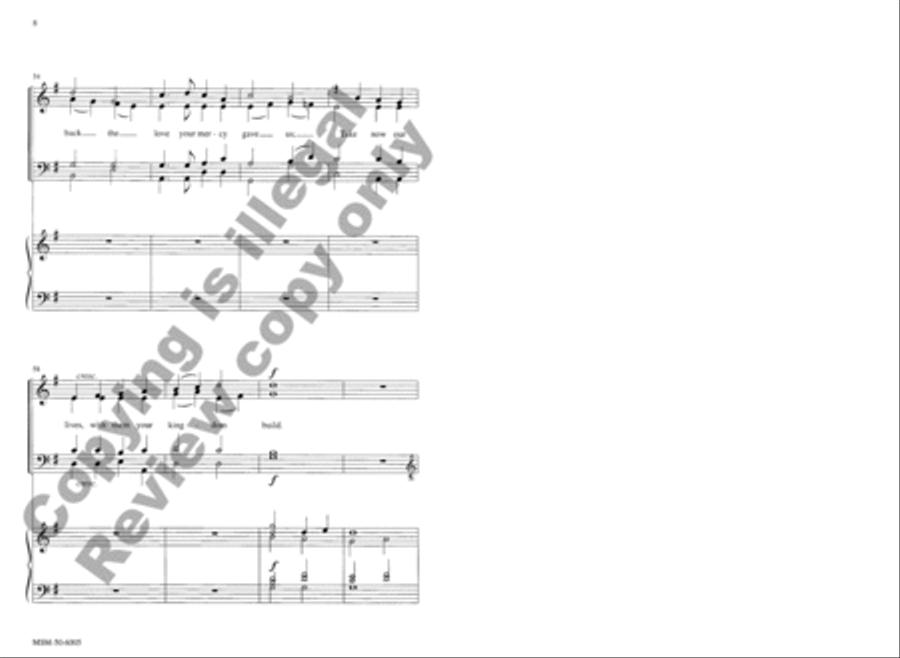 Hope of the World Hope of the World 4-Part scores gallery preview page 8