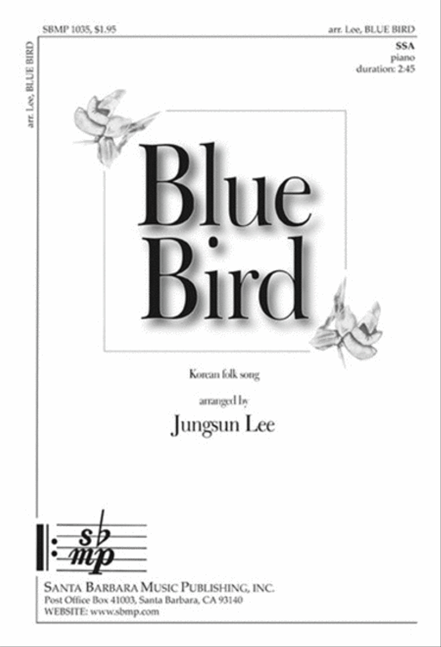 Blue Bird - SSA Octavo SSA scores gallery preview page 1