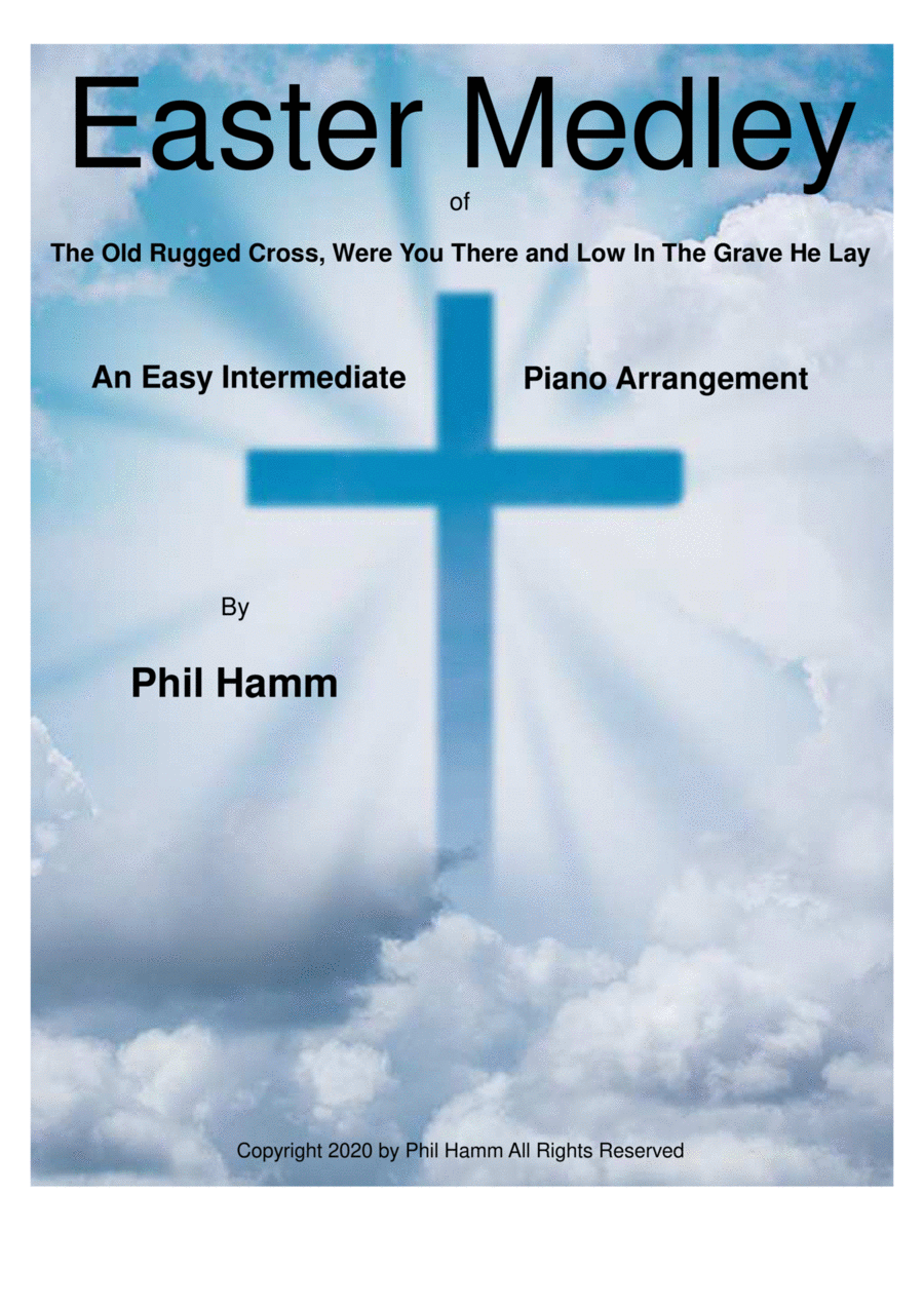 Easter Medley (The Old Rugged Cross, Were you There, Low In The Grave He Lay) Piano Method scores gallery preview page 1