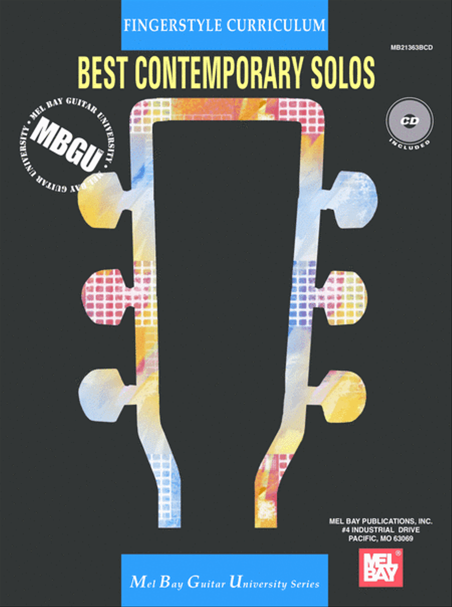MBGU Fingerstyle Curriculum: Best Contemporary Solos Fingerpicking Guitar scores gallery preview page 1
