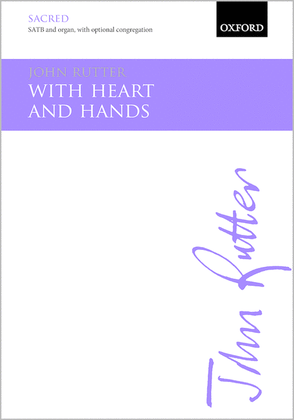 Book cover for With heart and hands