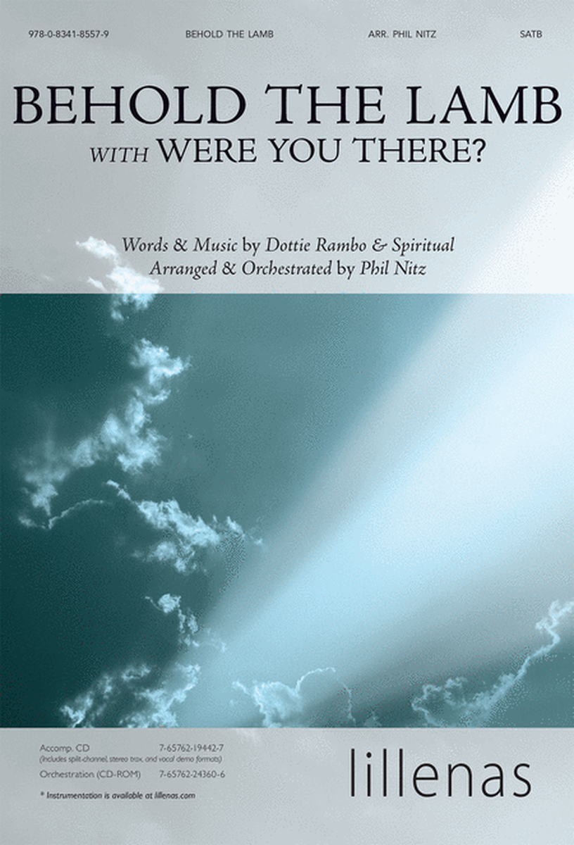 Behold the Lamb with Were You There? - Accomp. CD With Stereo, Split-Channel, &