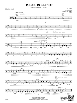 Prelude in B Minor: String Bass