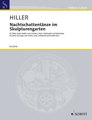 Book cover for Nachtschattentänze im Skulpturengarten