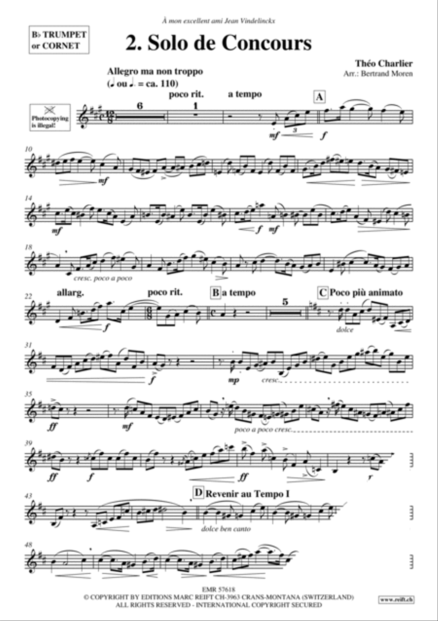 2. Solo de Concours 2. Solo de Concours Cornet scores gallery preview page 3