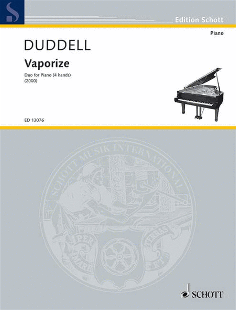 Vaporize Piano Duet scores gallery preview page 1