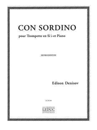 Con Sordino (trumpet & Piano)
