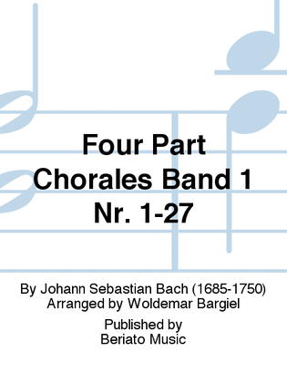 Four Part Chorales Band 1 Nr. 1-27