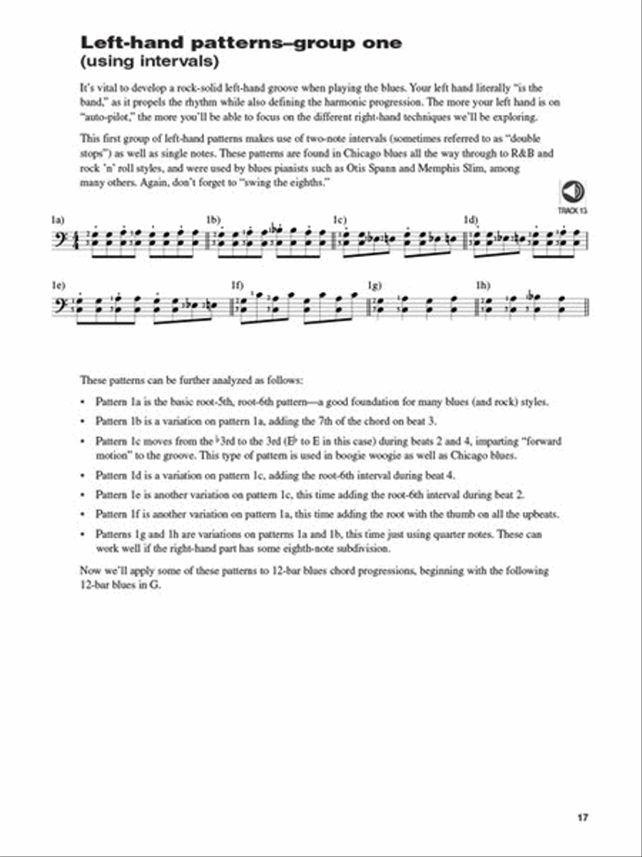 Blues Piano Blues Piano Piano Method scores gallery preview page 5
