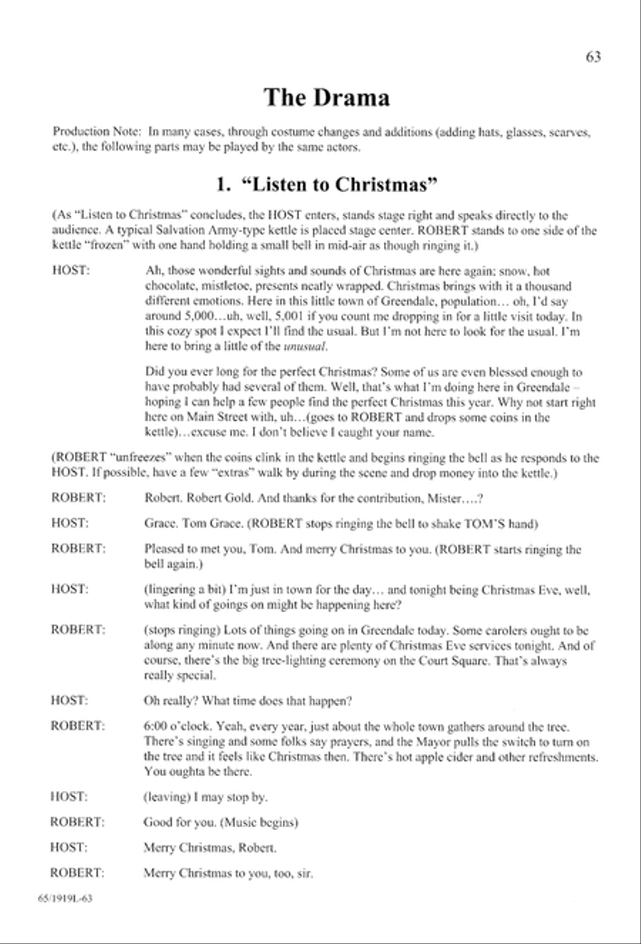 The Perfect Christmas 4-Part scores gallery preview page 65