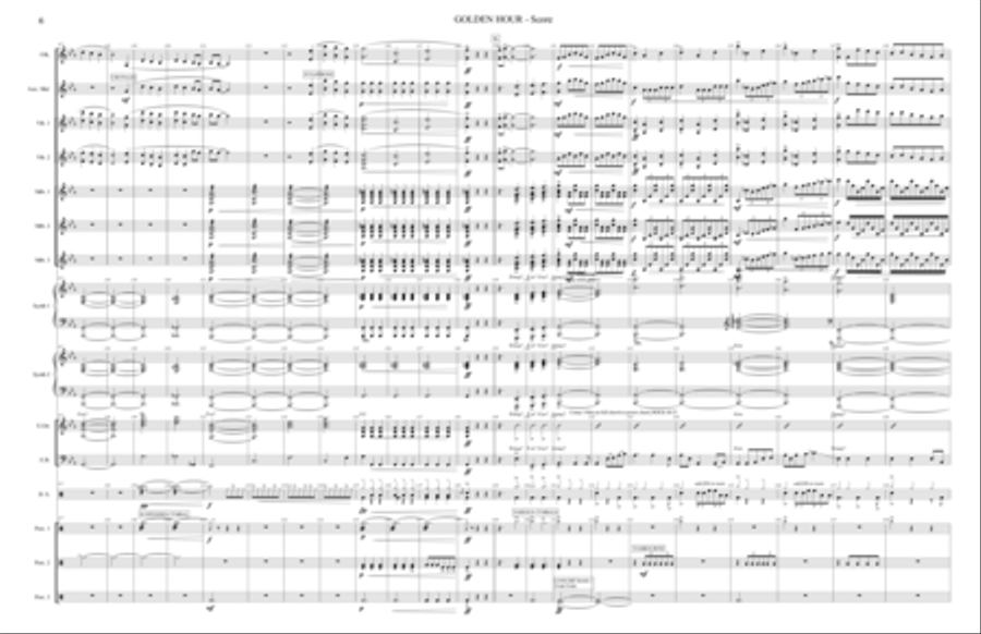Golden Hour Glockenspiel scores gallery preview page 6