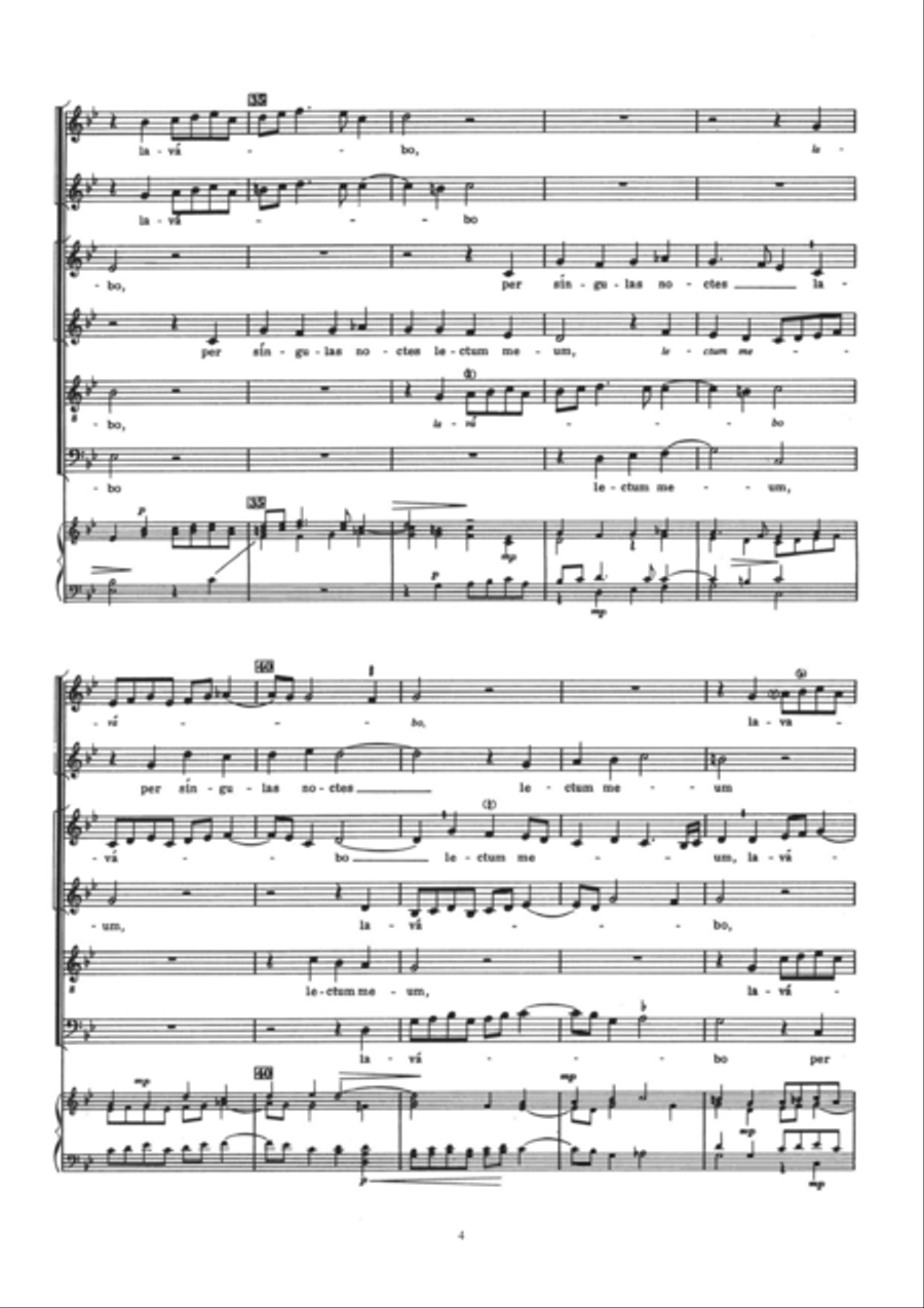 Laboravi In Gemitu 4-Part scores gallery preview page 4