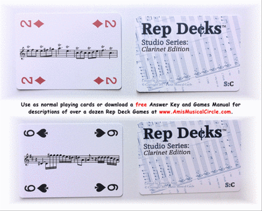 Rep Decks Studio Series: Clarinet Edition Clarinet scores gallery preview page 2