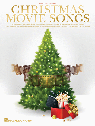 Book cover for Christmas Movie Songs