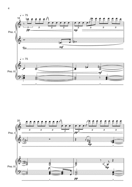 La petite vie d'un papillon 2 Pianos, 4-Hands - Digital Sheet Music
