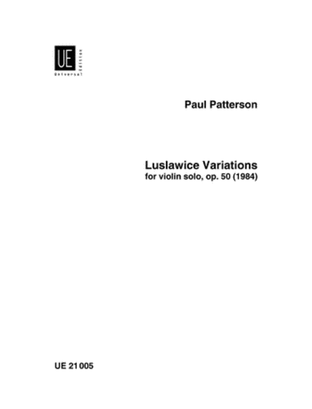 Luslawice Variations Op. 50