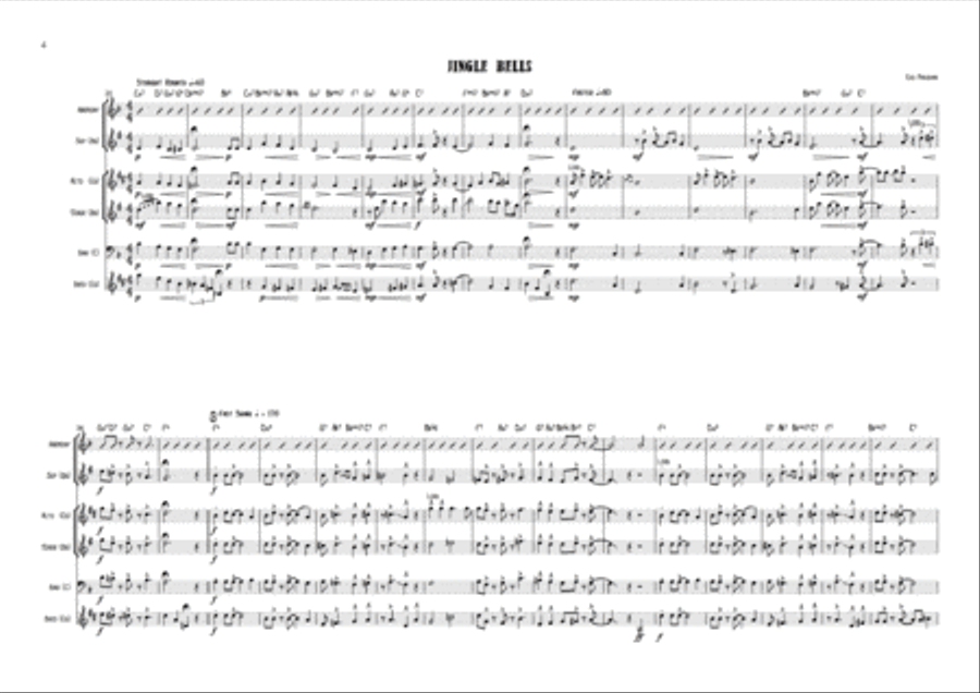 Selection Box - Jazz Band Jazz Ensemble scores gallery preview page 4