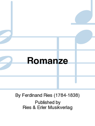 Book cover for Romanze