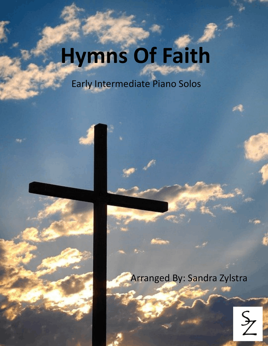 Hymns Of Faith (10 Early Intermediate Piano Solos) Piano Solo scores gallery preview page 1
