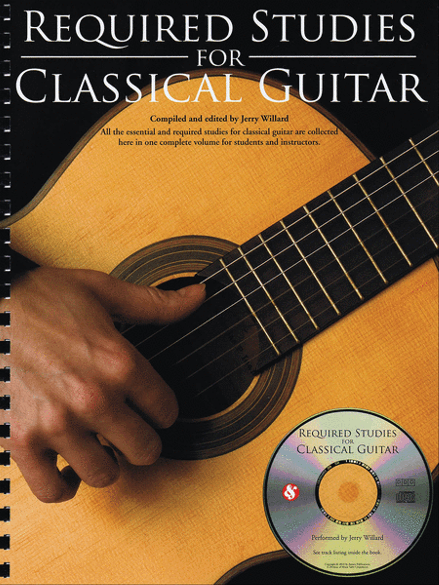 Required Studies for Classical Guitar Acoustic Guitar scores gallery preview page 1