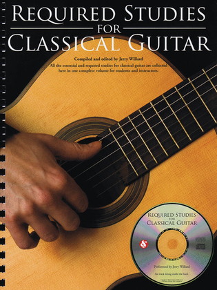 Book cover for Required Studies for Classical Guitar