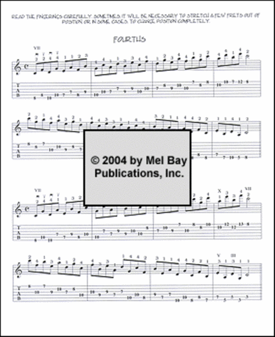 Guitar Journals - Technique Classical Guitar scores gallery preview page 5