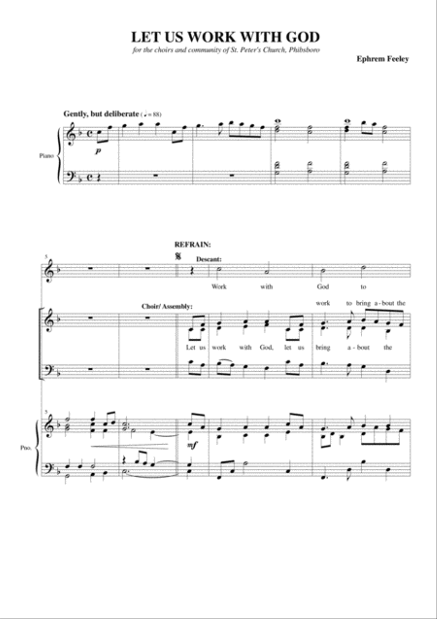 Let Us Work with God 3-Part scores gallery preview page 2