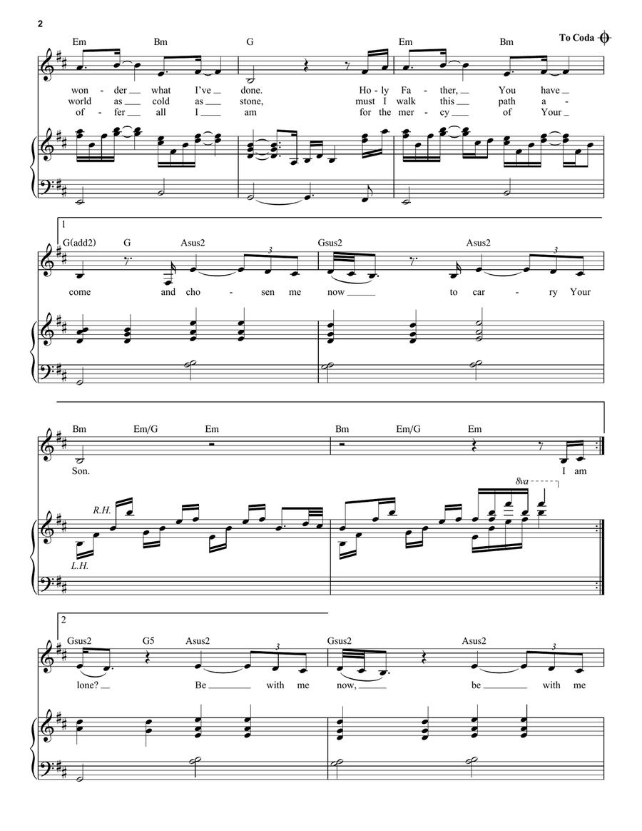 Breath Of Heaven (Mary's Song) Voice scores gallery preview page 2