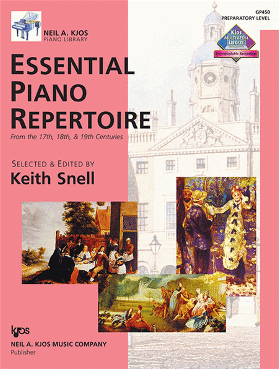 Essential Piano Repertoire - Preparatory Level Piano Method scores gallery preview page 1