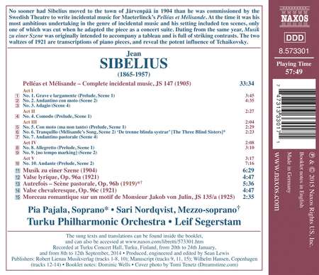 Jean Sibelius: Orchestral Works image number null