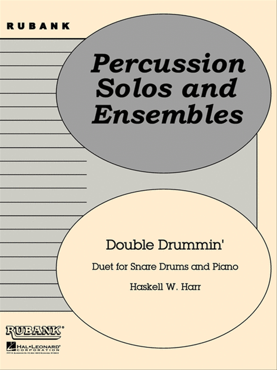Double Drummin' Percussion Ensemble scores gallery preview page 1