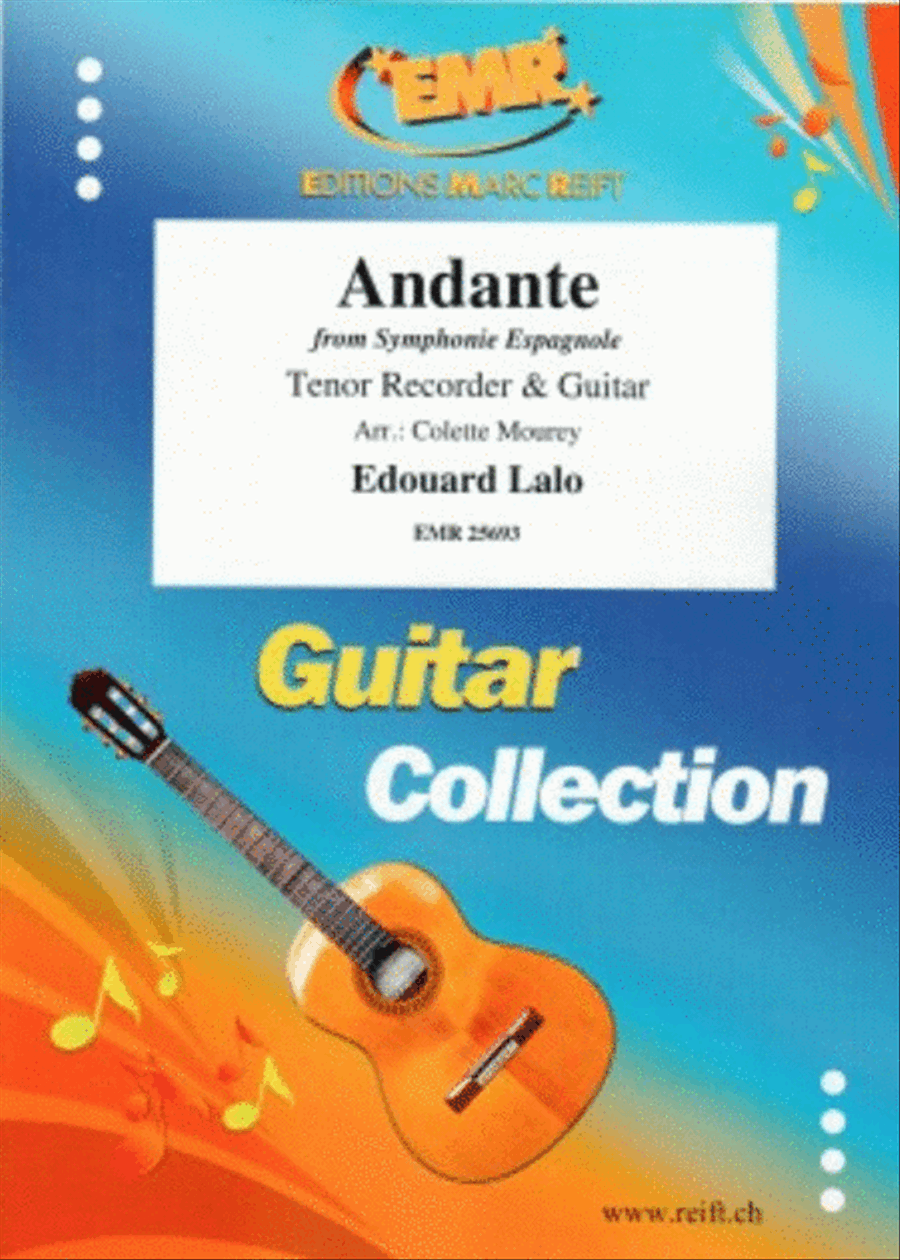 Andante Andante Tenor Recorder scores gallery preview page 1