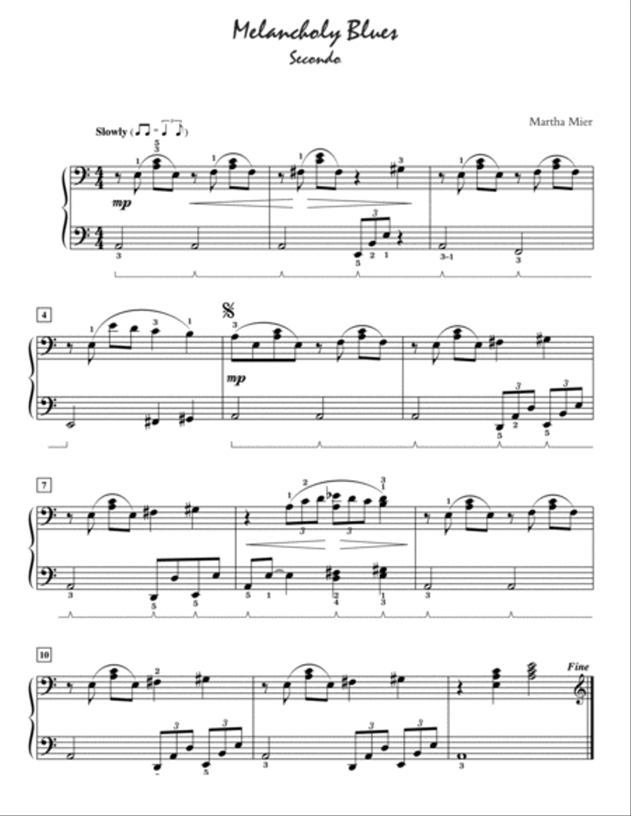 Jazz, Rags & Blues for Two, Book 5 Small Ensemble scores gallery preview page 13