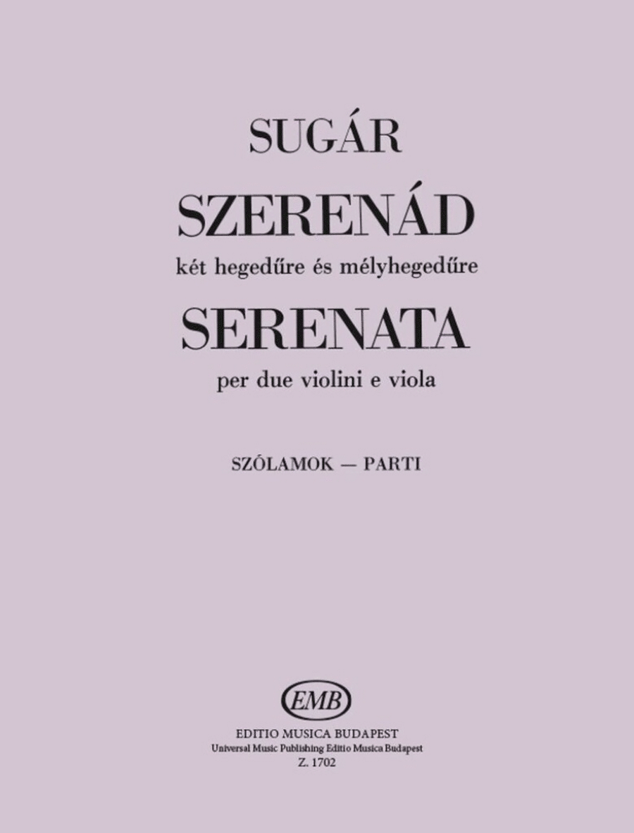 Serenade String Trio scores gallery preview page 1