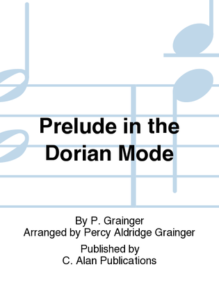 Book cover for Prelude in the Dorian Mode