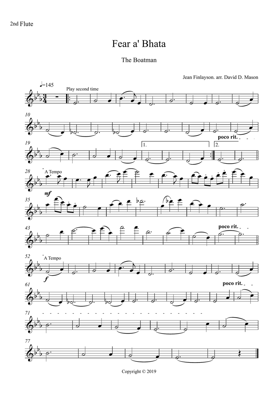 Fear a' Bhata Fear a' Bhata Small Ensemble scores gallery preview page 4