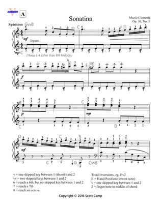 Sonatina in G, Op. 36, No. 3 Movement I Allegro