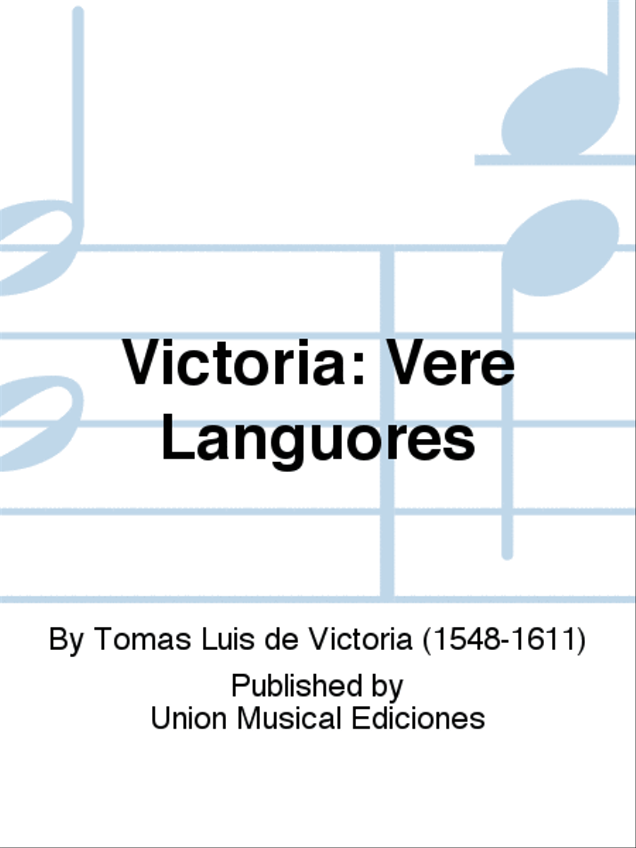 Vere Languores Vere Languores Choir scores gallery preview page 1
