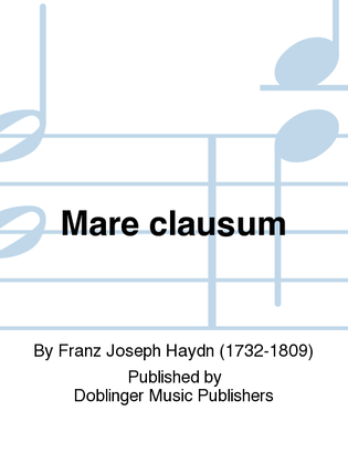 Book cover for Mare clausum