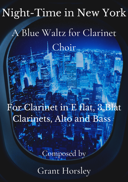 "Night-Time in New York" A Blue Waltz for Clarinet Choir image number null