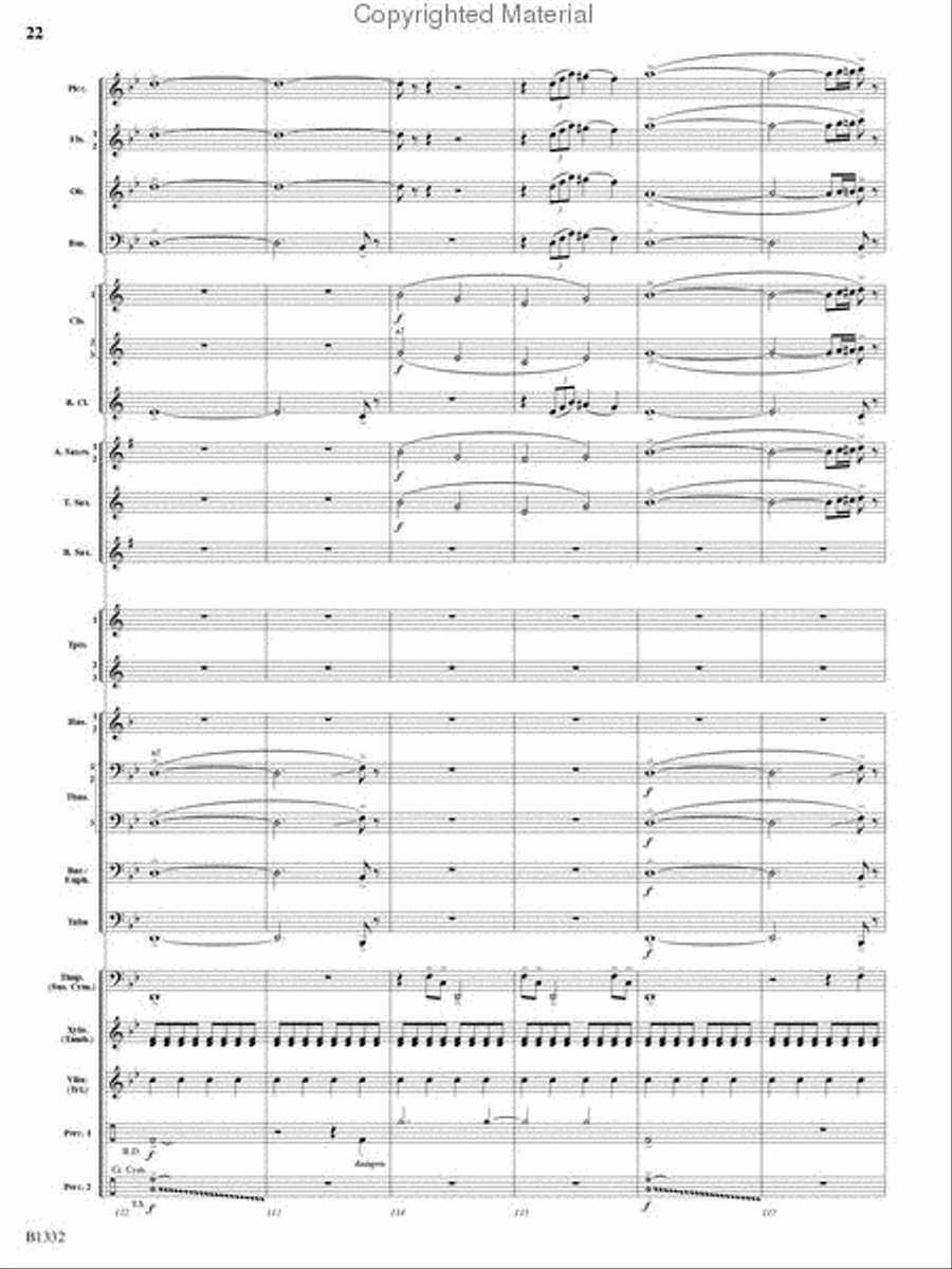 Thunderscape Concert Band scores gallery preview page 23