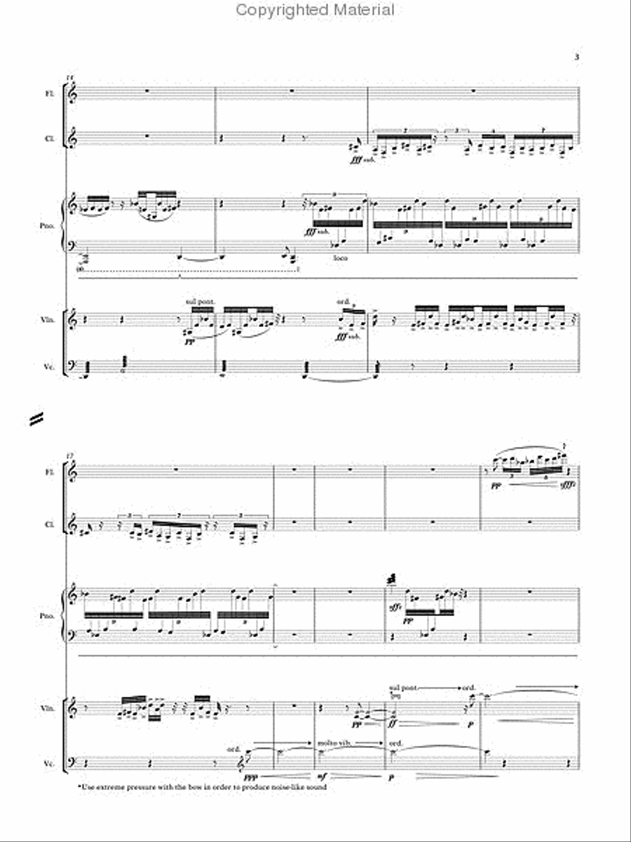 Turner Turner Clarinet scores gallery preview page 3